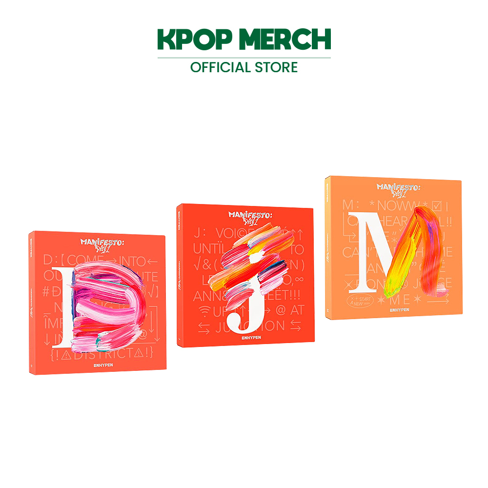 Album Enhypen Manifesto Day 1 Engene Version Shopee Việt Nam