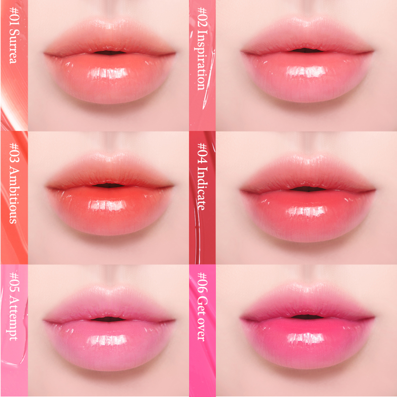[Coralhaze] Son Tint 4.5g Trang Điểm Chuyên Nghiệp
