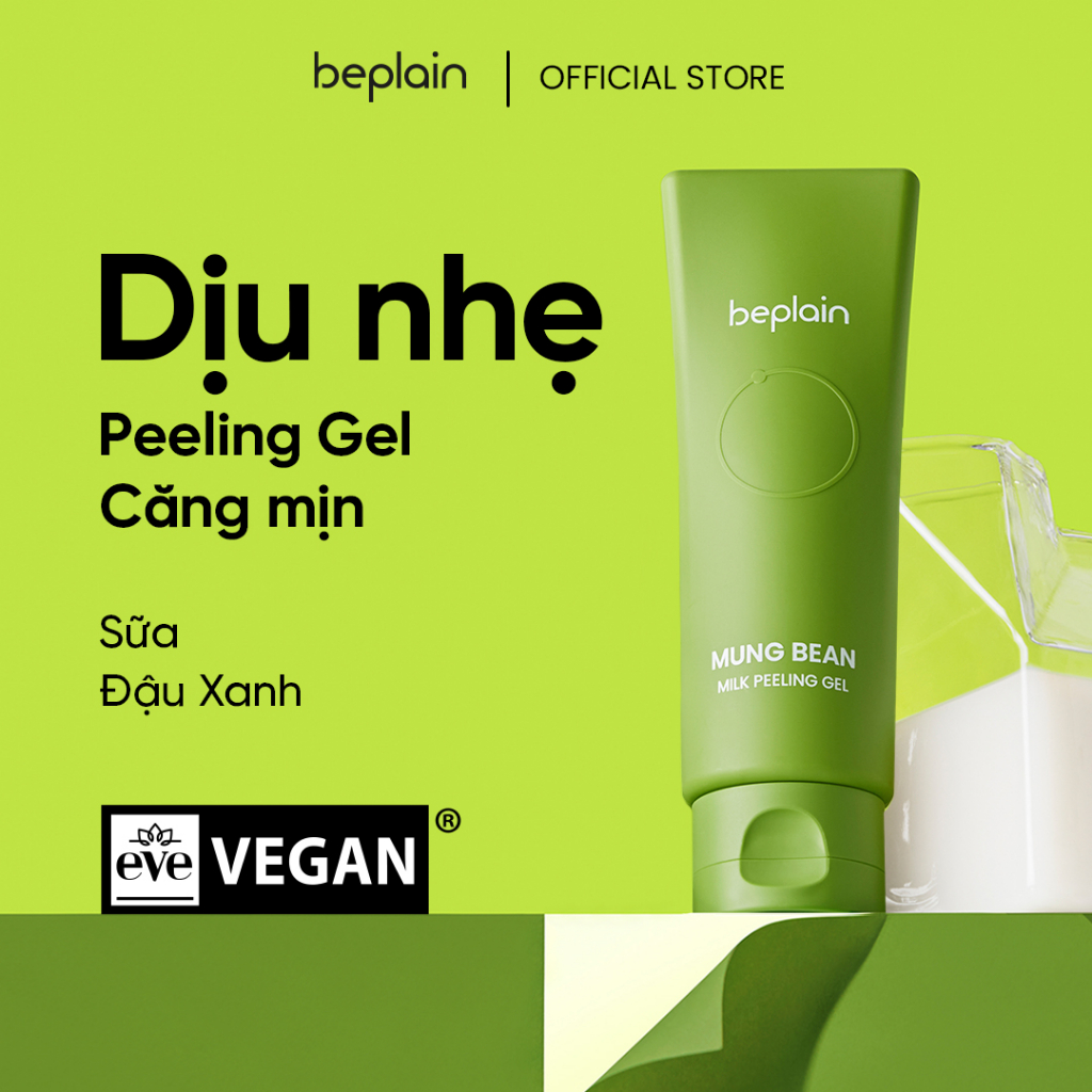 [Beplain Chính Hãng] Gel sữa đậu xanh BEPLAIN tẩy tế bào chết vật lý ...