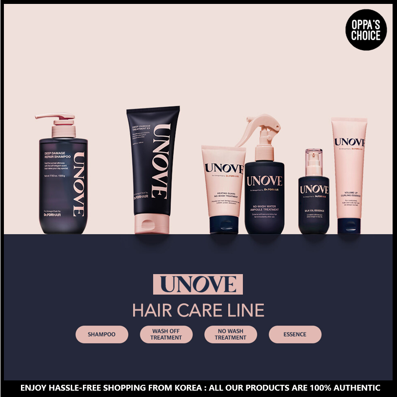 [NEW] DÒNG CHĂM SÓC TÓC HƯ TỔN UNOVE HAIR CARE LINE (SHAMPOO, DƯỠNG TÓC ...