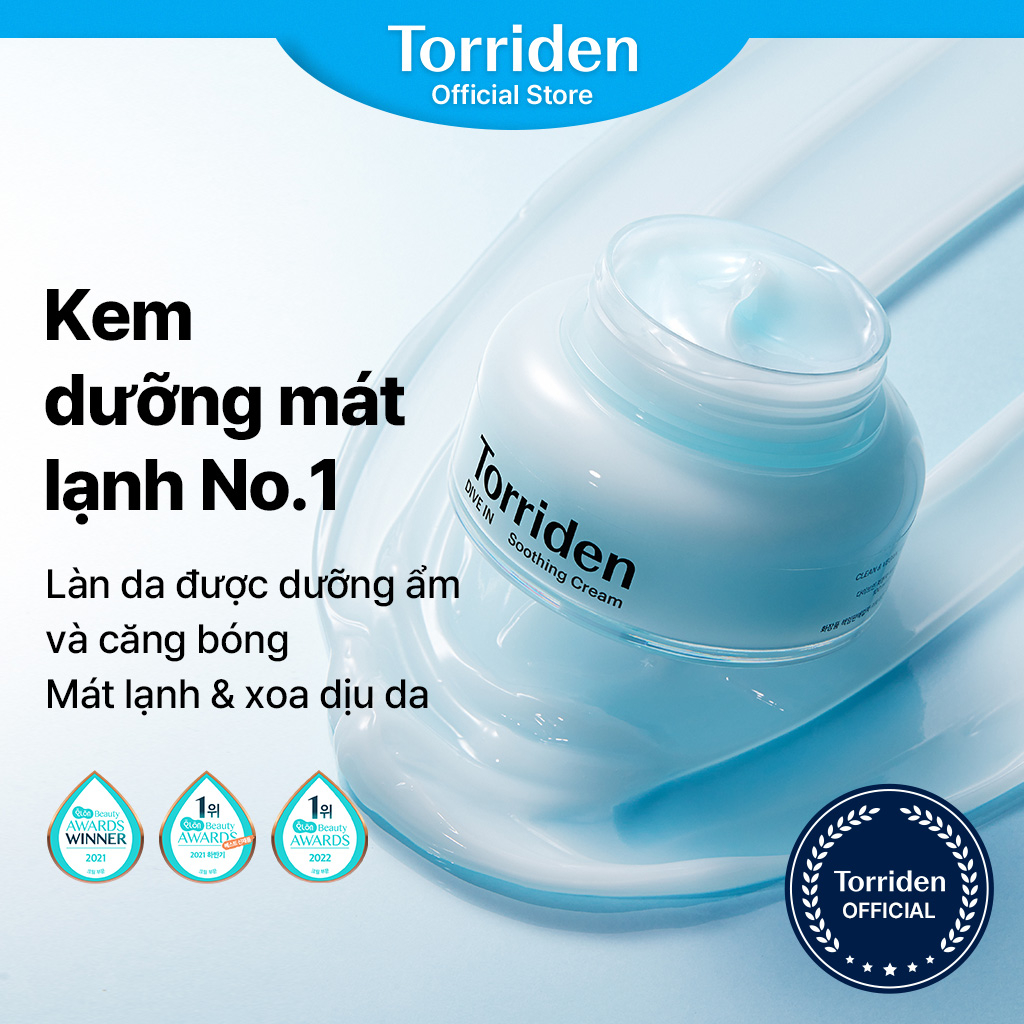 Ảnh [MINI] Kem dưỡng làm dịu da DIVE IN chứa Hyaluronic Acid, 20ml, Soothing Cream 2