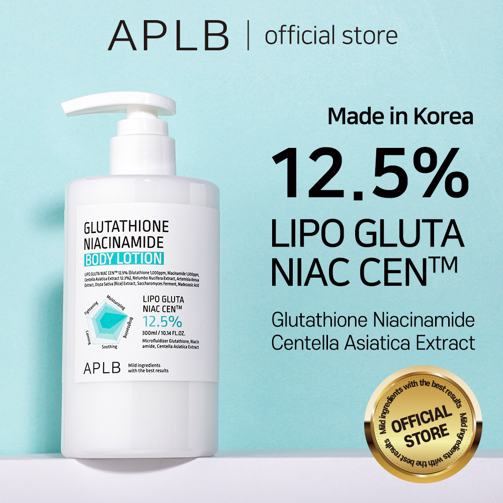 Sữa Dưỡng Thể APLB Glutathione Niacinamide Body Lotion 300ml Trắng Da