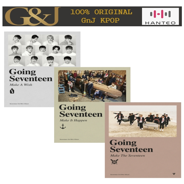 (Re-release) SEVENTEEN GOING SEVENTEEN 3rd Mini Album | Shopee Việt Nam