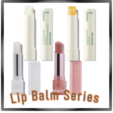 INNISFREE Son Dưỡng Môi Chiết Xuất Mật Ong Canola Dưỡng Ẩm Và Làm Căng Mọng Môi / innisfree Lip Balm (Canola Honey Lip Balm-Intensive Moisturizing, Canola Honey Balm, Dewy tretment, Dewy Tint Lip)