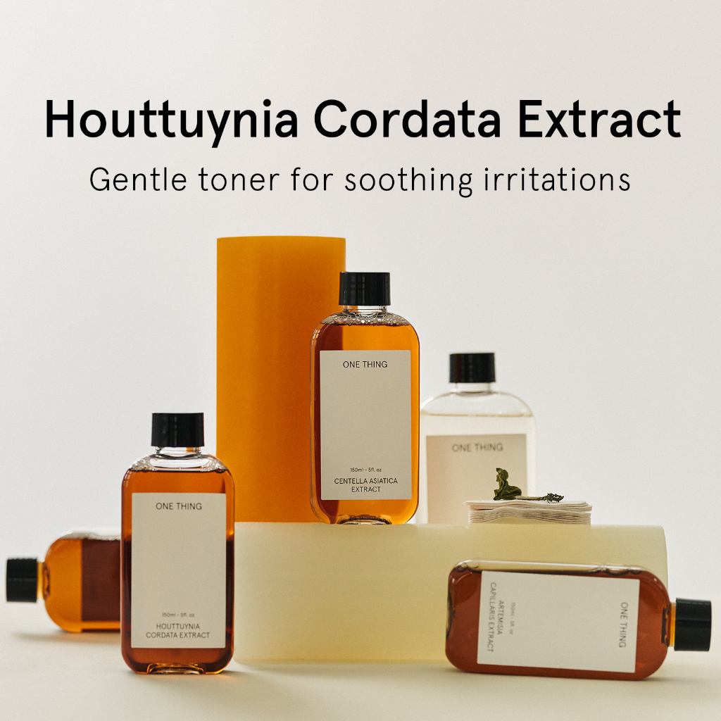 Ảnh Set 4 gói sample One Thing Miniature sữa rửa mặt 1.7ml + chiết xuất toner 1.2ml + serum 1.5ml 3