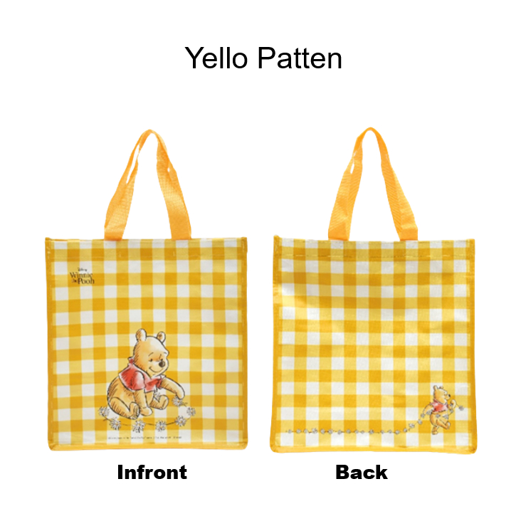 DISNEY [DAISO Hàn Quốc] Túi Họa Tiết Gấu Pooh Winnie the Pooh Taporin (Mẫu Mã Đa Dạng