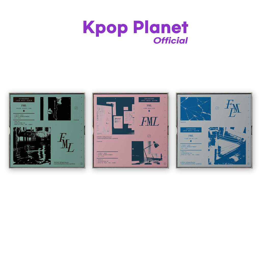 Mini album KPOP GOODS Hybe Labels SEVENTEEN - phiên bản 10 FML | Shopee
