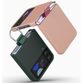 Sinjimoru - slim fit ring case cho galaxy z flip 5 4 3 (5 màu) / flip5 đen xanh tím navy