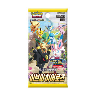 Thẻ pokemon all scarlet & violet sword & shield all expansion individual pack korean ver. Anh hùng eevee 151
