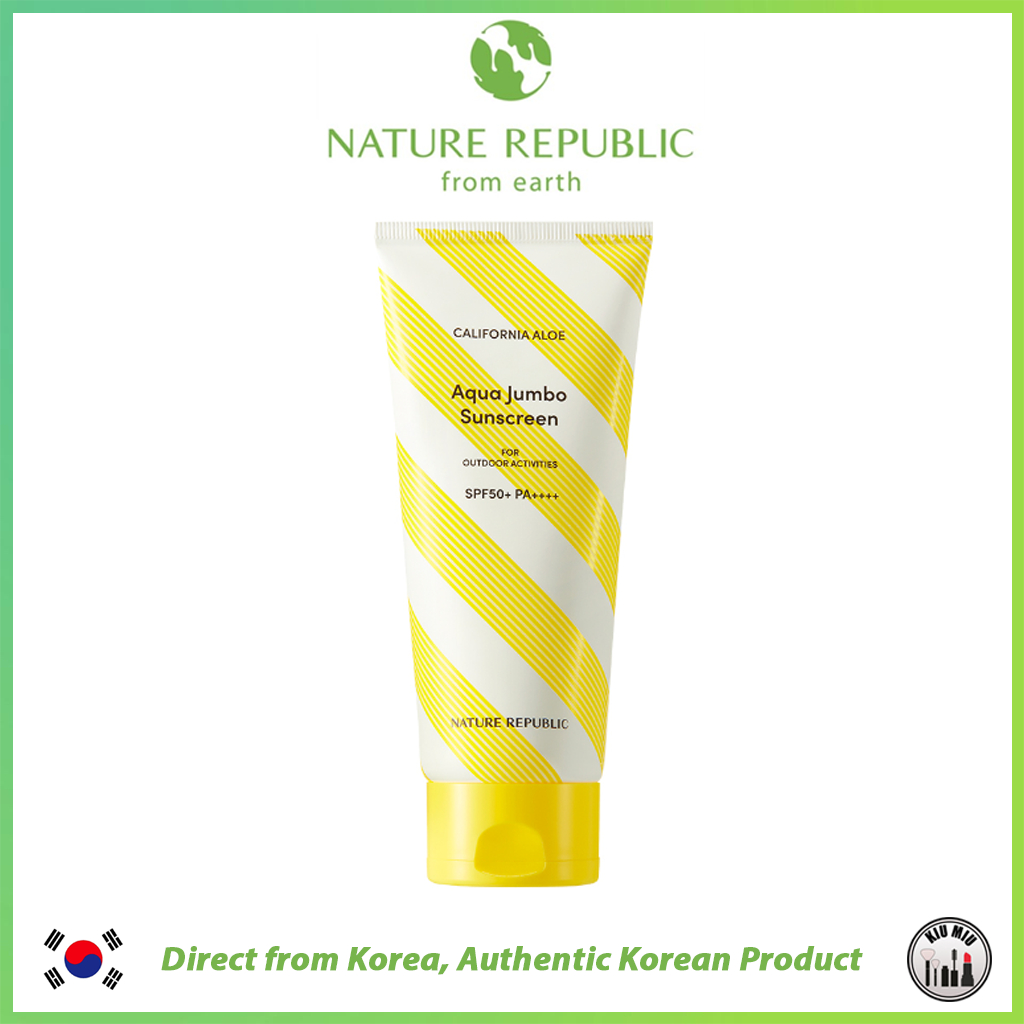 NATURE REPUBLIC CALIFORNIA ALOE AQUA JUMBO SUNSCREEN SPF50+ PA