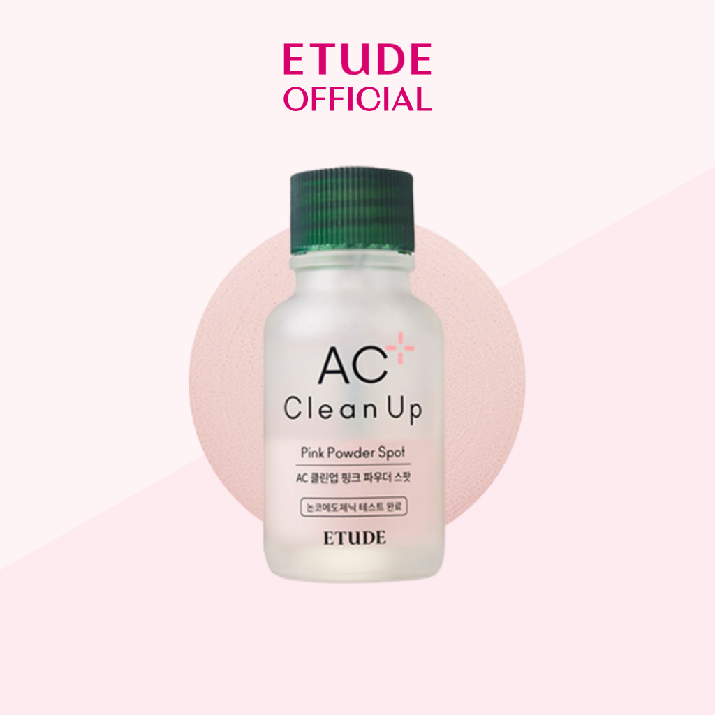 Nước chấm làm dịu da ETUDE  AC Clean Up Pink Powder 15ml