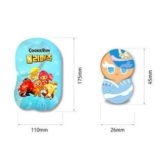 Mô Hình Đồ Chơi Nhân Vật Cookie Run Kingdom Flippers Roly Poly 24 Loại