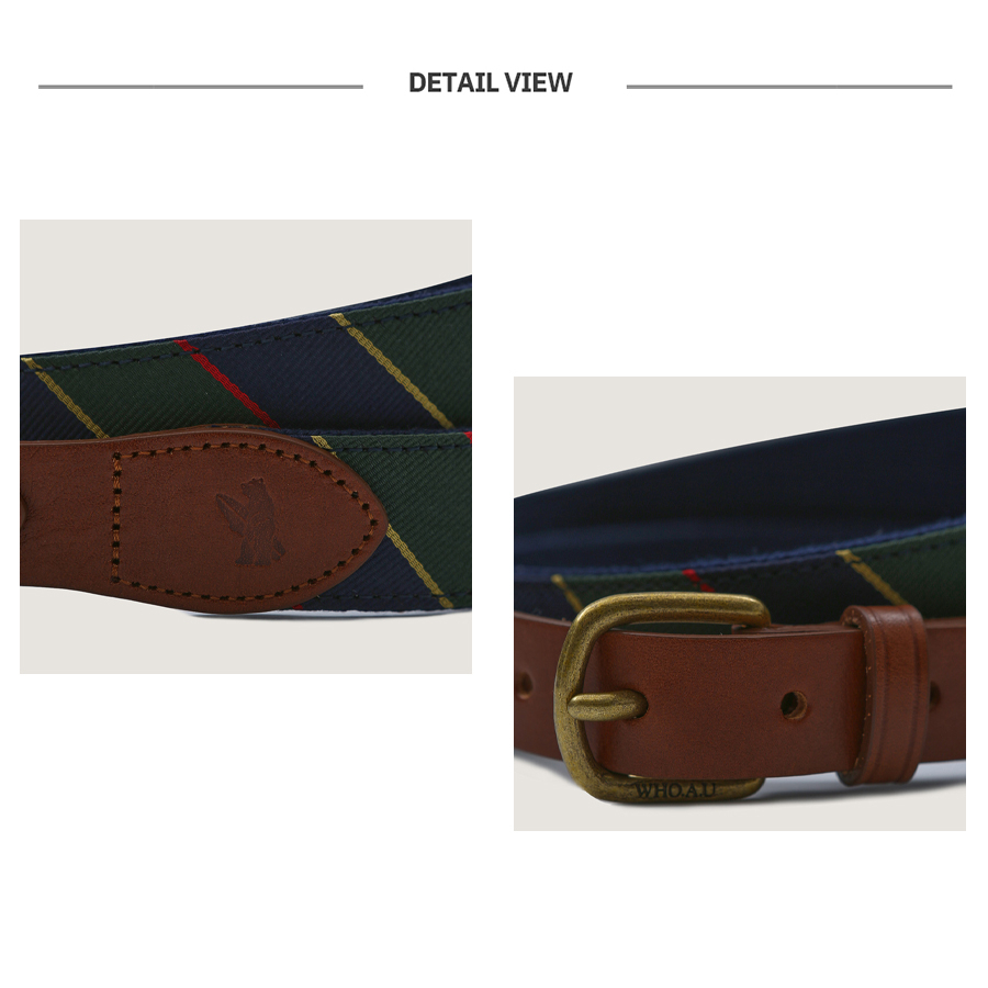 Ảnh Thắt Lưng Reggie Webbing Belt | WHAWD2393A 2