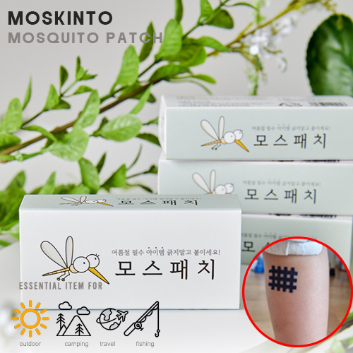 Miếng dán chống muỗi Moskinto, giảm ngứa, chống thấm nước, dùng cho trẻ em & trẻ sơ sinh