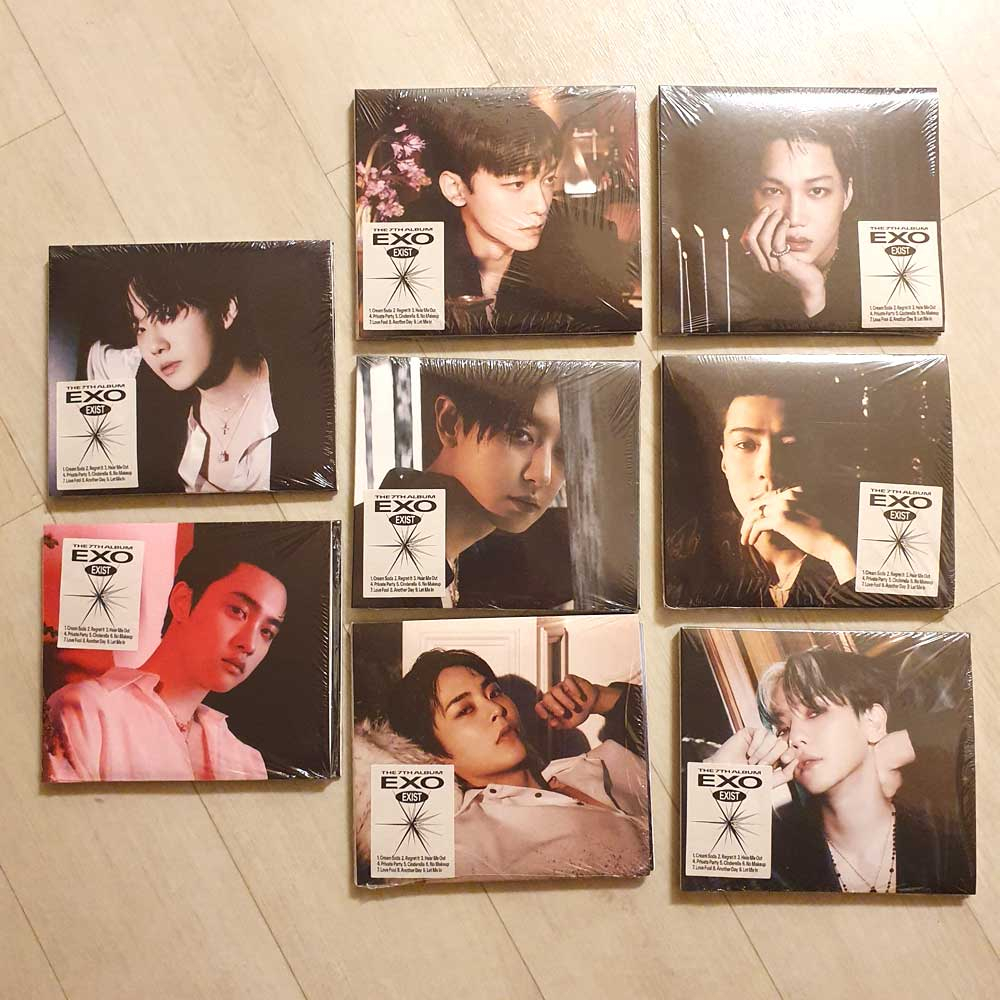 Album EXO THE 7th ALBUM EXIST Digipack Ver. | Shopee Việt Nam