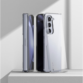 RINGKE Ốp Điện Thoại Mỏng Nhám Màu Đen Có Lỗ Đeo Cho galaxy z fold 5 / fold5