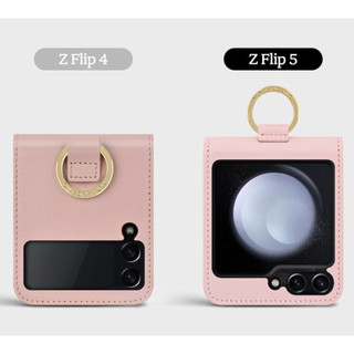 Ốp lưng da bê Samsung Galaxy Z Flip 3 4 5 6 có dây đeo - 2 loại / hoa oải hương đỏ xanh đen rượu vang hồng đựng thẻ đựng thẻ đeo chéo dài có thể tháo rời có thể tháo rời da bò