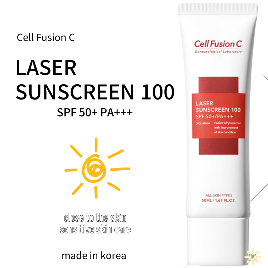 [CELL FUSION C] Laser Sunscreen 100 SPF50+ PA+++ 50ml/ Kem Chống Nắng ...
