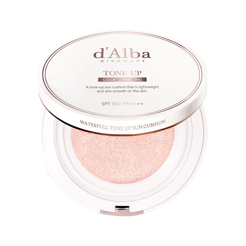 Ảnh Phấn nước chống nắng nâng tông SPF 50 + PA + + + + d'Alba Tone Up Sun Cushion 1