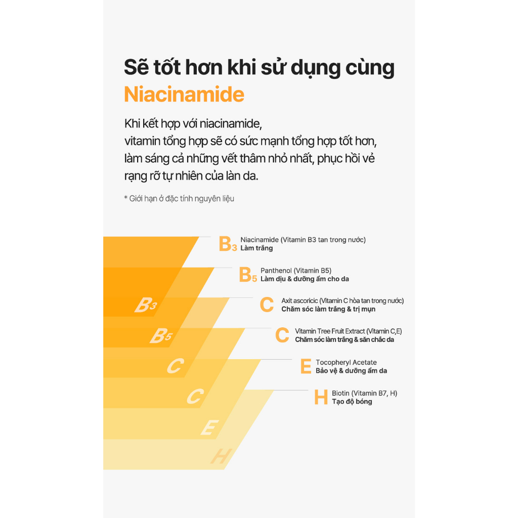 Ảnh Serum BERGAMO Niacinamide 10% + Zinc PCA 10Pm Giảm Mụn Và Mờ thâm Giúp Se Khít Lỗ Chân Lông 4