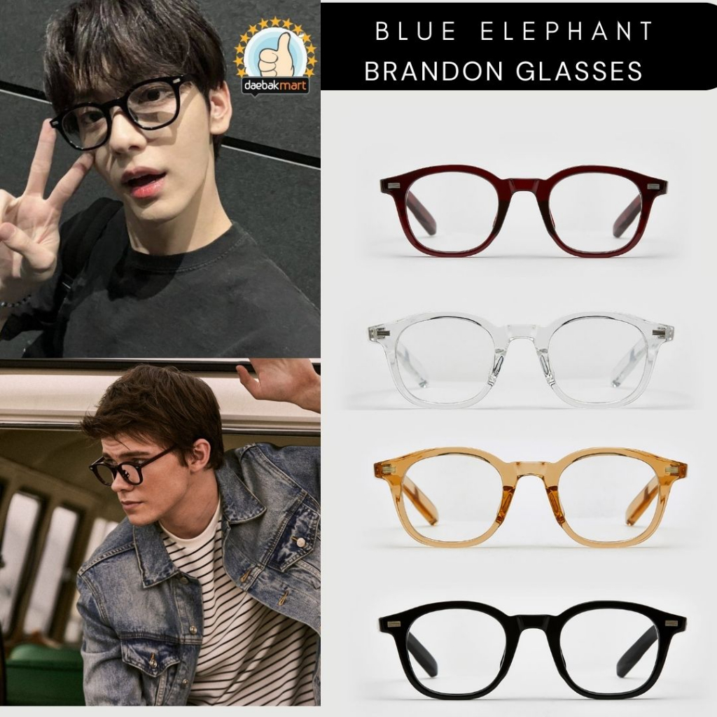 Kính Brandon ELEPHANT XANH Soobin TXT Pick | Shopee Việt Nam