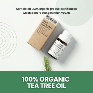 Tinh Dầu Tràm Trà Tea Tree Oil 100% Giảm Mụn Kháng Khuẩn Kiềm Dầu Nguyên Chất 10ml 62LAB