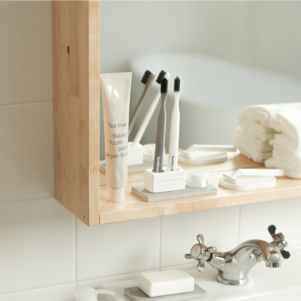 Giá đỡ bàn chải đánh răng khô nhanh Diatomite | BigBuy360 - bigbuy360.vn