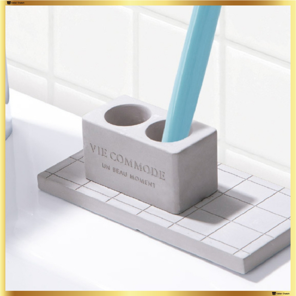 Giá đỡ bàn chải đánh răng khô nhanh Diatomite | BigBuy360 - bigbuy360.vn
