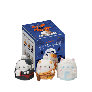 Mô Hình Nhân Vật Molang Creepy Phong Cách Halloween