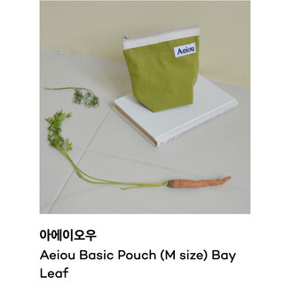Aeiou Túi Cơ Bản (Cỡ M) - 50 Loại Chanh Hồng Xanh Lam Hàn Quốc