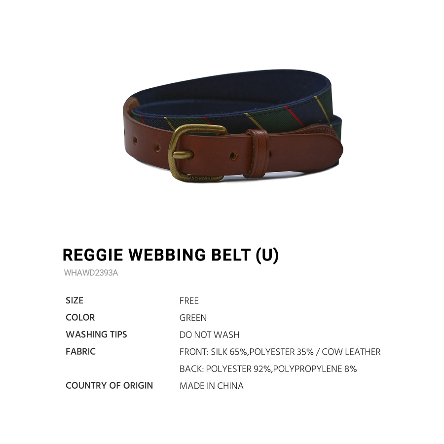 Ảnh Thắt Lưng Reggie Webbing Belt | WHAWD2393A 3