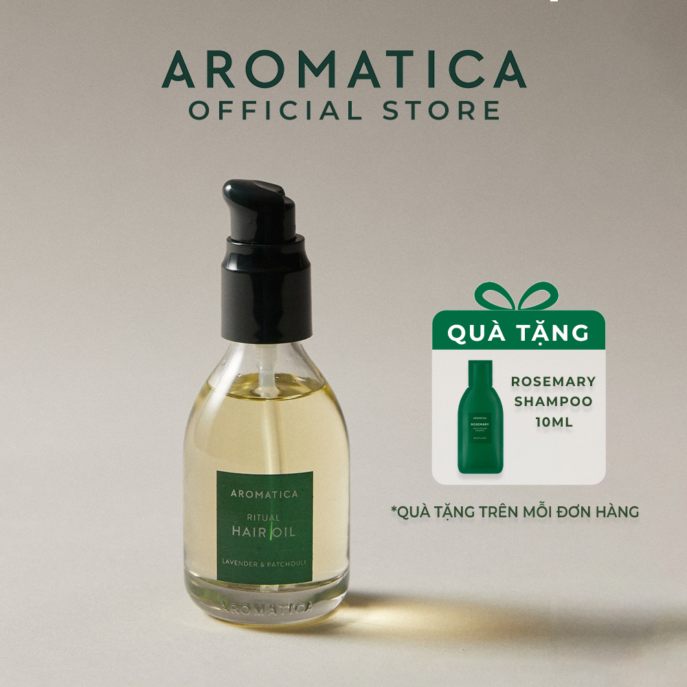 AROMATICA Tinh Dầu Dưỡng Tóc Hoa Oải Hương Và Hoắc Hương Ritual Hair ...