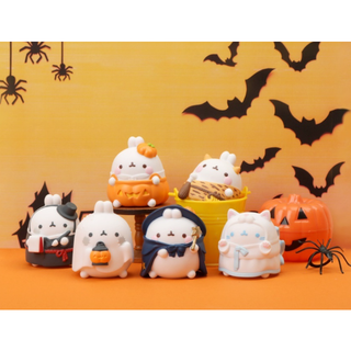 Mô Hình Nhân Vật Molang Creepy Phong Cách Halloween