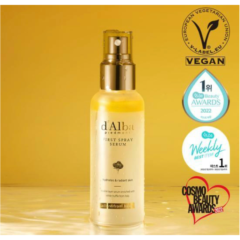 D Alba White Truffle Vegan First Spray Serum 100ml