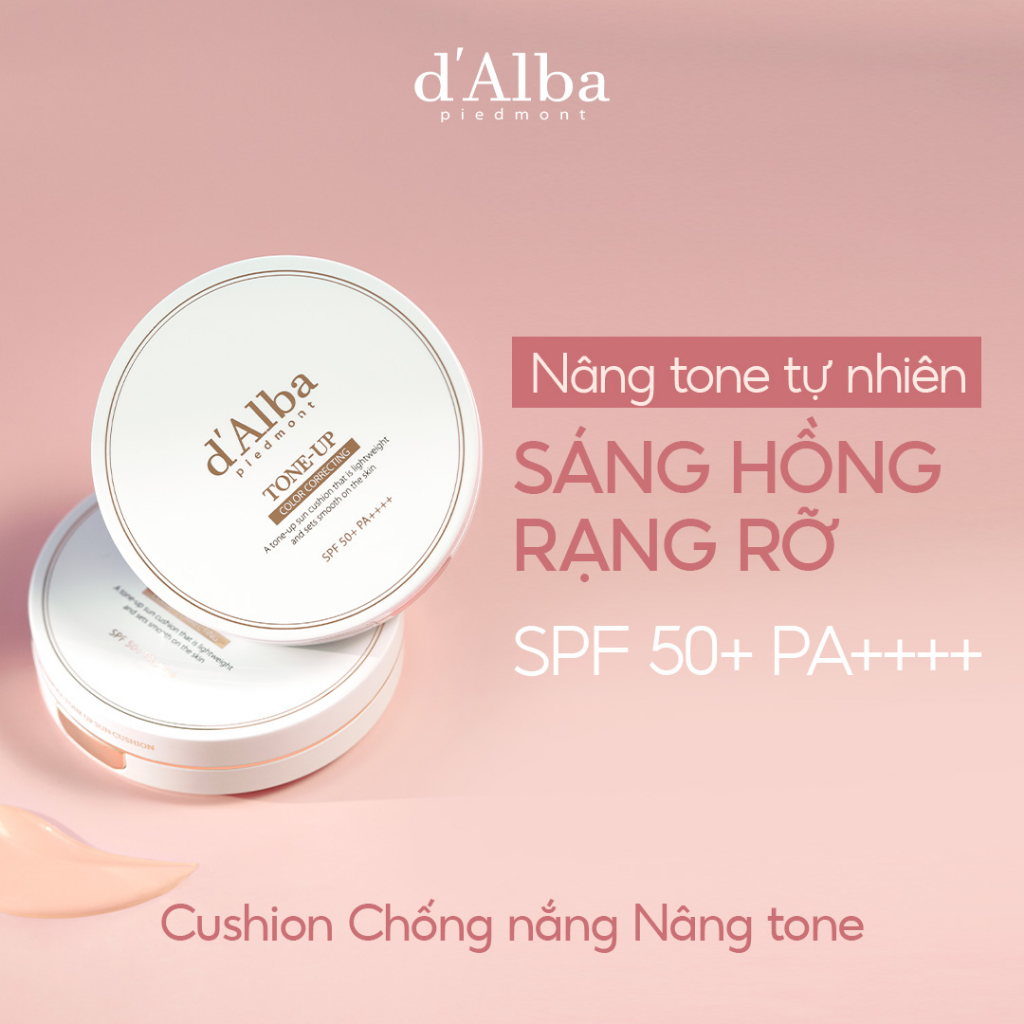 Ảnh Phấn nước chống nắng nâng tông SPF 50 + PA + + + + d'Alba Tone Up Sun Cushion 2