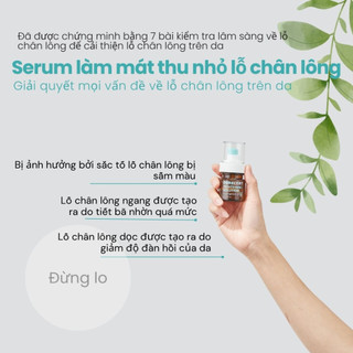Serum Niacinamide 20% Thu Nhỏ Lỗ Chân Lông Kiềm Dầu Giảm Mụn Cho Da Dầu 40ml PORECENT