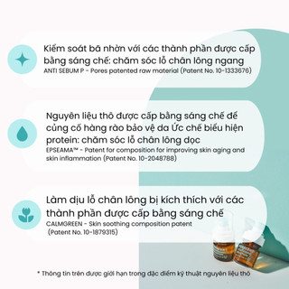 Serum Niacinamide 20% Thu Nhỏ Lỗ Chân Lông Kiềm Dầu Giảm Mụn Cho Da Dầu 40ml PORECENT