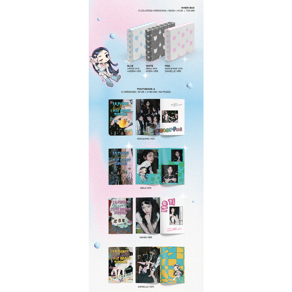 [Hybe Labels] NEWJEANS 2nd EP Album [GET UP] BUNNY BEACH BAG Ver ...