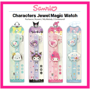 Đồng Hồ Đeo Tay Ma Thuật Hình Nhân Vật Hoạt Hình pochacco / kuromi / my melody / cinnamoroll