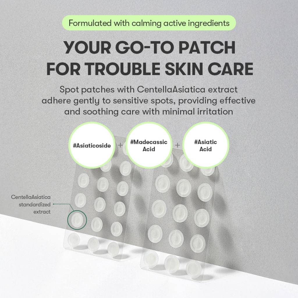 [Vt] Pro Cica Centella Asiatica Tiger Clear Spot Patch / Pimple Patch / Acne Patch [Flagship chính thức]