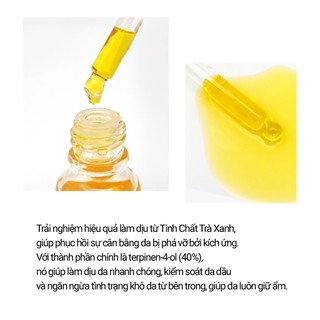 <Odorata / Neferra> Làm Dịu + Chăm Sóc Mụn / Tinh Chất Dưỡng Da Mặt với Tràm Trà 20ml