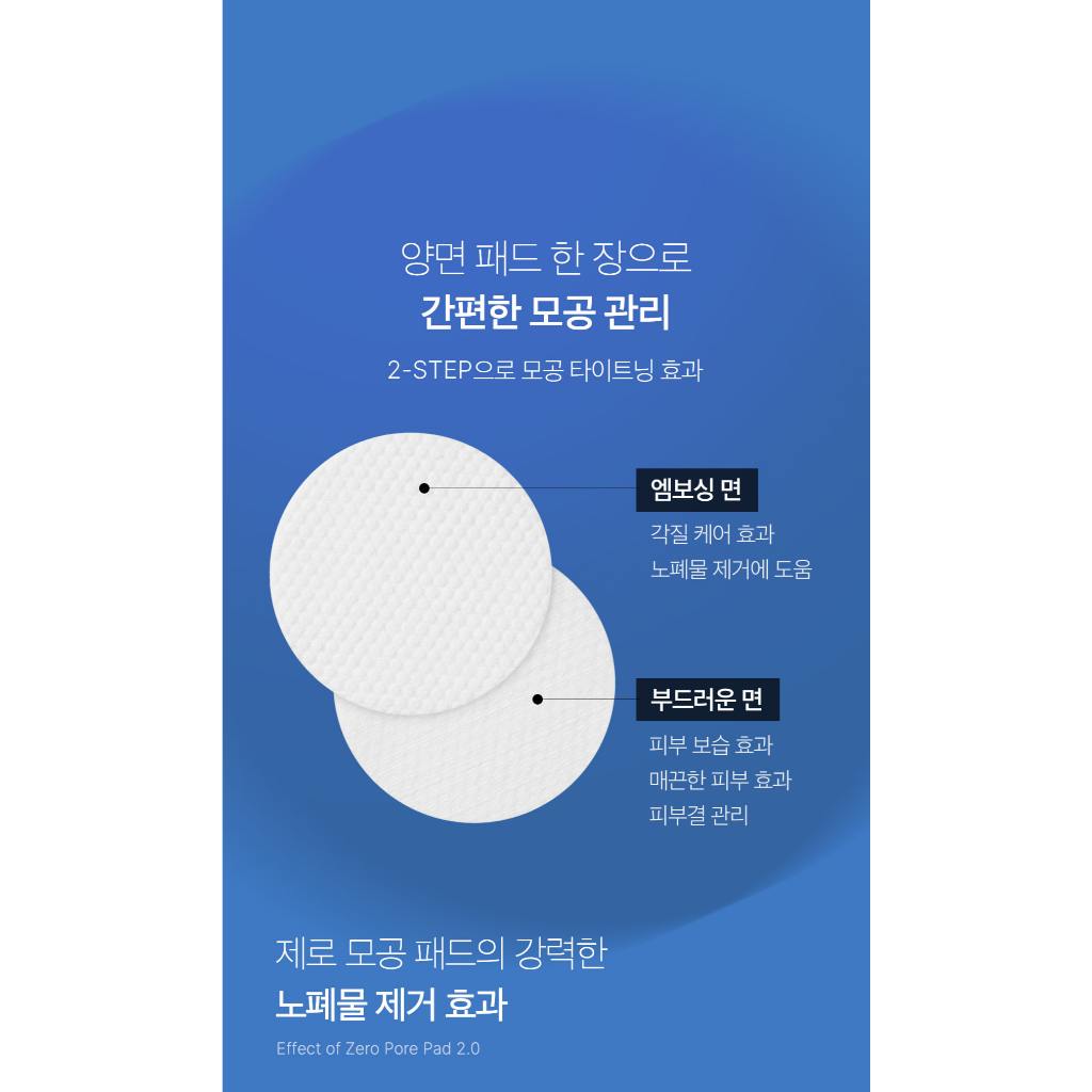 Toner làm sạch lỗ chân lông MEDICUBE ZERO PORE PAD 2.0 155g 70 tờ