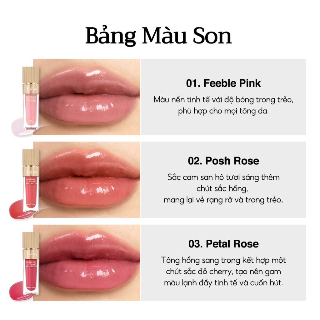 Ảnh Son bóng làm đầy môi Plumping Lip Glow Volumizer 5ml 3