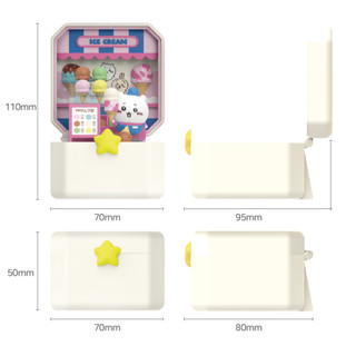 [Mẫu mới 2025] Mô hình Chiikawa Friends siêu dễ thương bản giới hạn Compact Shop