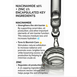 [The Ordinary] Tinh chất Niacinamide 10% + Zinc 1% 30ml / Niacinamide 10% + Zinc 1% Serum