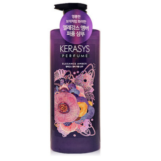 [Kerasys] Dầu gội & Dầu xả nước hoa Elegance Amber – Hương hoa (600ml) / [Kerasys] Elegance Amber Perfume Shampoo & Rinse – Floral Scent (600ml)