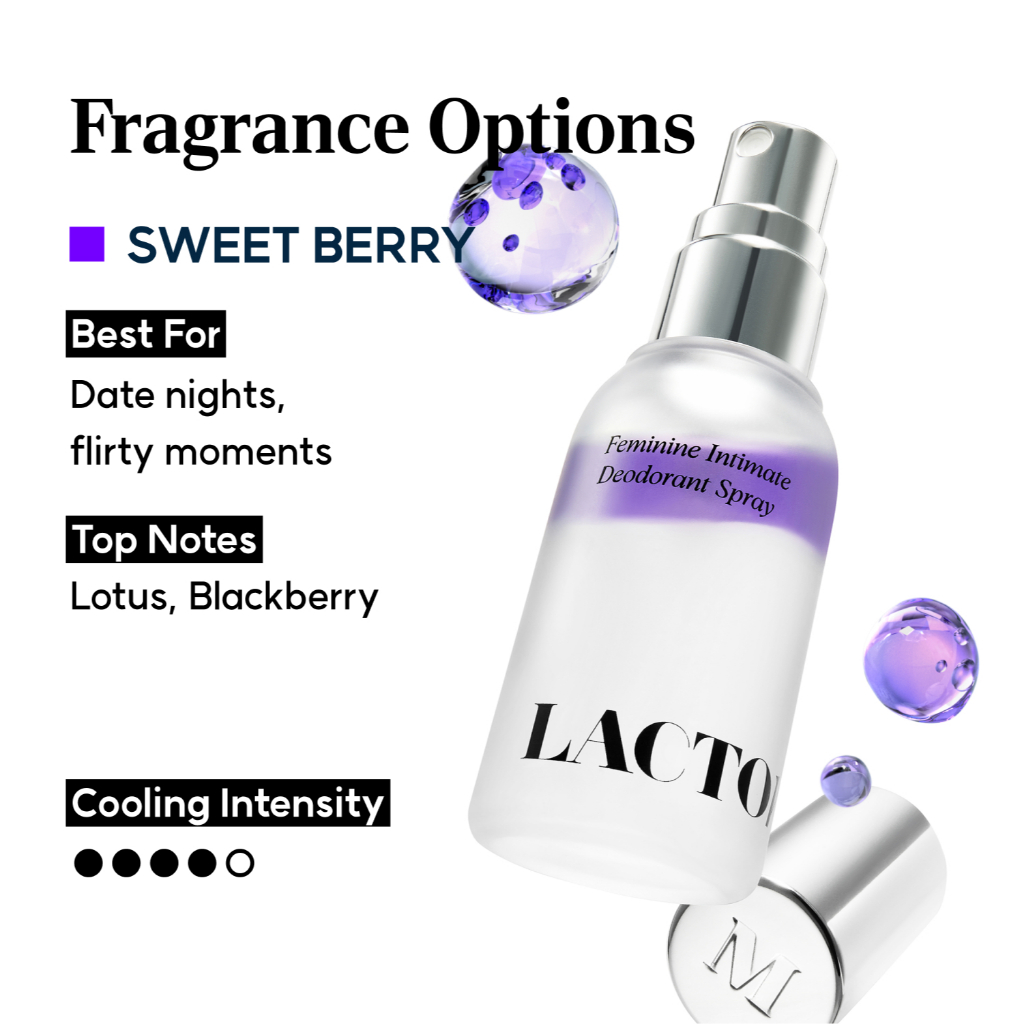 [Lactomedi Official] NƯỚC HOA VÙNG KÍN | XỊT KHỬ MÙI CHO CÔ BÉ 50ml