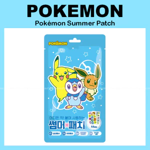 Miếng dán mùa hè Pokemon 44p