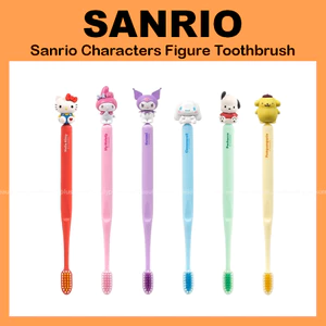Bàn chải đánh răng hình nhân vật Sanrio (Kitty / Mymelody / Kuromi / Cinnamoroll / Pochacco / Pompompurin)
