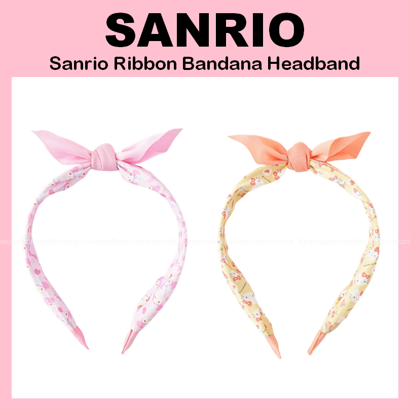 [Sanrio] Băng đô Sanrio Ribbon Bandana 1053152 1053153 (Mymelody / Kitty)